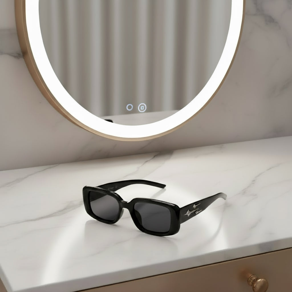 New Retro Y2K Style Small Square Sunglasses Women Cat Eye Sunglasses Fashion Colorful Mirror Goggles Men Punk Sports Sun Glasses