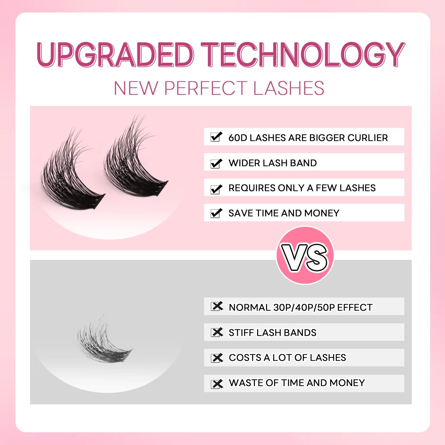 Lashes Clusters Faux Mink Lashes Eyelash Extension Voluminous Fluffy Wispy Cat Eyelashes Eyelashes Clusters Makeup